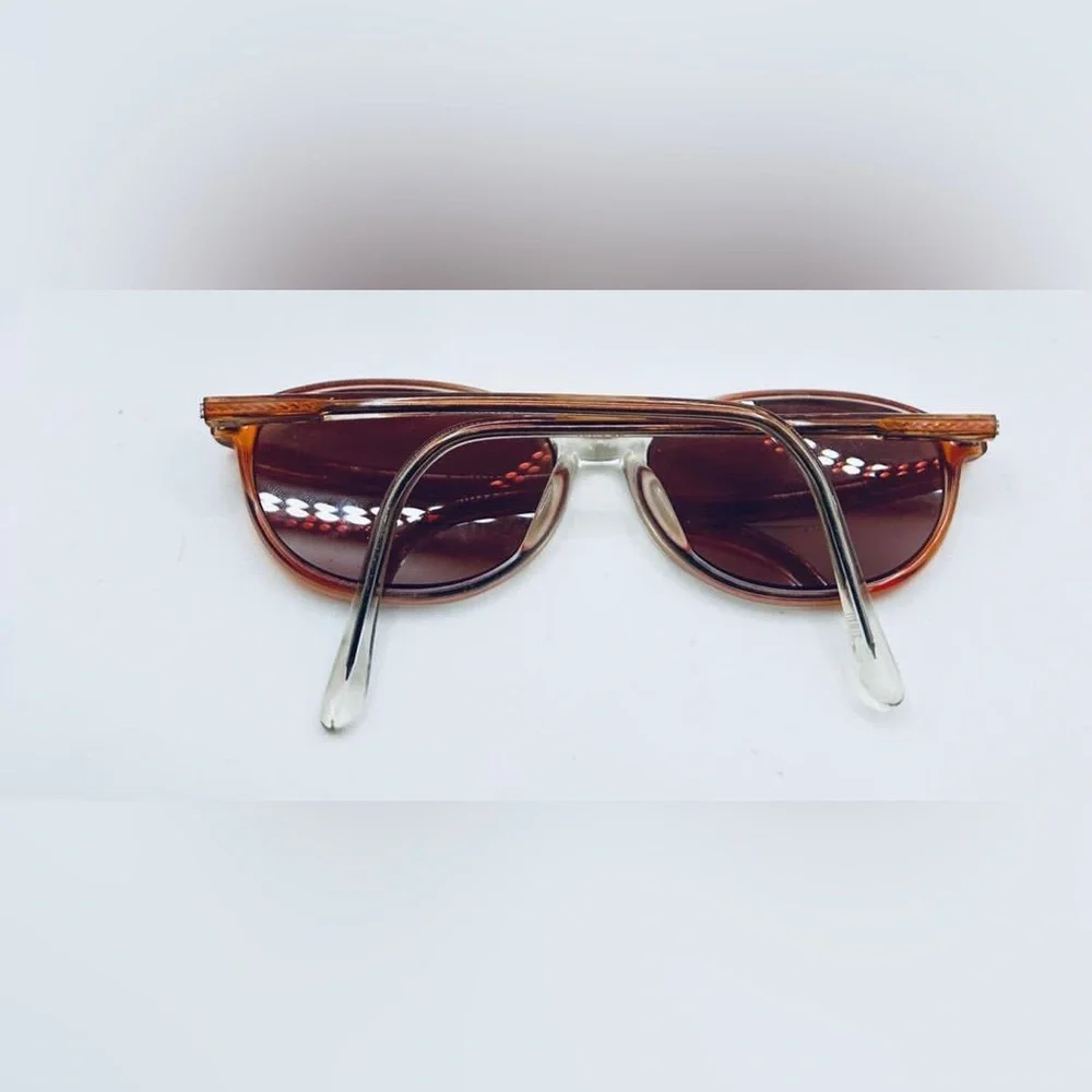 Brown Oval Sunglasses Frames Only